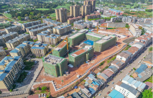 尧顺建设集团在建项目攻坚纪实四 、与时间竞速，为教育奠基