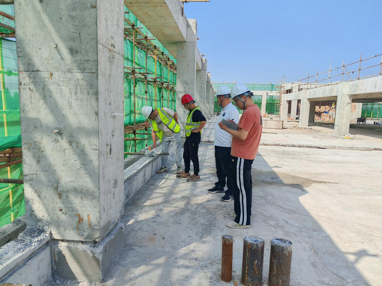 集团公司组织开展“五·一”节前 在建项目安全大检查